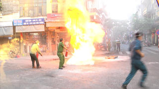 Khám phá mô hình khu phố, liên gia cùng chữa cháy tại Hà Nội