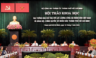Hội thảo về Đại tướng Mai Chí Thọ - Vị Đại tướng đầu tiên của Công an Nhân dân