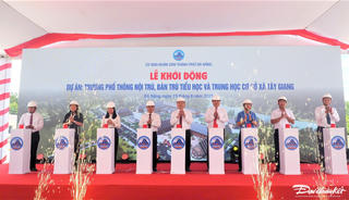 Đà Nẵng: Khởi động dự án 262 tỷ đồng xây dựng Trường phổ thông nội trú xã Tây Giang