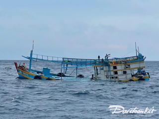 10 ngư dân gặp nạn trên vùng biển Côn Đảo