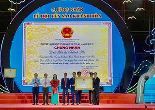 Khánh Hòa tổ chức Lễ vinh danh Di sản Văn hóa Quốc gia Yến sào