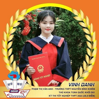 Nữ sinh Hải Phòng giành thủ khoa khối D01