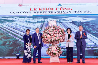 Huyện Thanh Oai (Hà Nội): Khởi công Cụm Công nghiệp Thanh Văn - Tân Ước