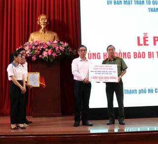 TP.Hồ Chí Minh: Thêm hơn 9 tỷ đồng ủng hộ đồng bào bị thiệt hại do bão lũ