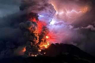 Tác động từ vụ phun trào núi lửa Ruang tới bầu khí quyển