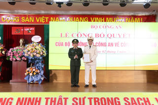 Quảng Ninh: Trưởng Công an TP Cẩm Phả được bổ nhiệm Phó Giám đốc Công an tỉnh 