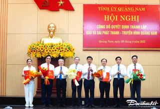 Hợp nhất Báo và Đài Phát thanh - Truyền hình Quảng Nam