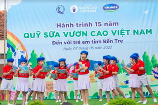 Những khoảnh khắc đẹp trên hành trình của Quỹ sữa Vươn cao Việt Nam năm thứ 15