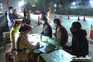 Thái Nguyên: Xử lý 1.648 trường hợp vi phạm giao thông trong dịp Tết