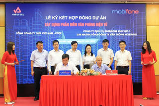 MobiFone chung tay đẩy mạnh Chuyển đổi số cùng VNSTEEL