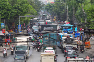 Toàn cảnh tuyến đường ở Hà Nội trước khi được chi 2.100 tỷ đồng mở rộng