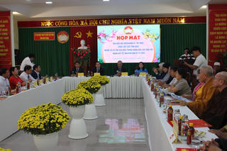 Ninh Thuận: Gặp mặt nhân sĩ, trí thức, chức sắc tôn giáo, người có uy tín