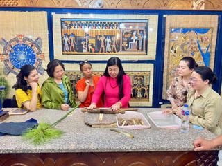 Thăm, khảo sát làng nghề thủ công truyền thống tại Cộng hòa Ả rập Ai Cập