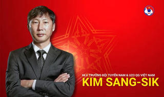 HLV Kim Sang-sik dẫn dắt ĐT Việt Nam