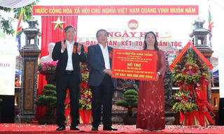 Phát huy tinh thần đoàn kết, chung tay xây dựng quê hương