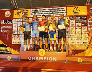 Cua-rơ Hoàng Hải Nam: Vượt nghịch cảnh, giành Huy chương vàng ở tuổi 61