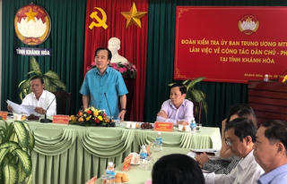 Khánh Hòa tăng cường hơn nữa về việc đổi mới việc giám sát công tác dân chủ pháp luật