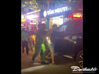 Truy đuổi như phim hành động trên phố bắt giữ lái xe gây tai nạn bỏ chạy