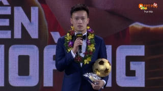 Nguyễn Hoàng Đức giành Quả bóng Vàng Việt Nam 2023