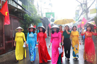 TP HCM: Độc đáo 'Hẻm bích họa' và 'Tuyến đường cờ Tổ quốc' chào mừng Quốc khánh 2-9