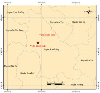 Kon Tum lại xảy ra động đất