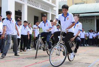 An Giang: Hội thao chào mừng đại hội Mặt trận các cấp thu hút 310 vận động viên