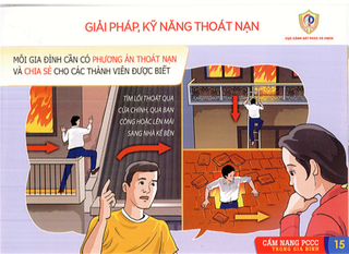 Một số kỹ năng cần thiết để xử lý khi có cháy