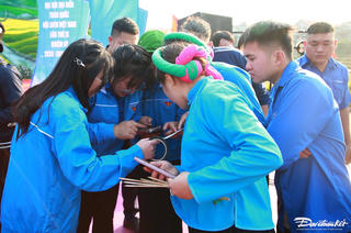 Quảng Ninh: Hơn 500 đoàn viên thanh niên cùng tham gia ngày hội đồng bào Sán Chỉ