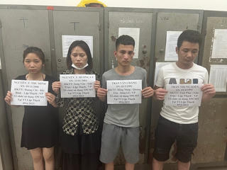 Hai đôi nam, nữ tổ chức sử dụng ma túy trong quán karaoke dừng hoạt động