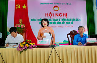 Phó Chủ tịch Tô Thị Bích Châu chủ trì sơ kết Cụm thi đua các tỉnh Tây Nam bộ