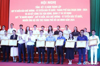 15 năm hành trình Quỹ 'Vì biển đảo quê hương – Vì tuyến đầu Tổ quốc'