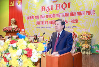 Phó Chủ tịch Nguyễn Hữu Dũng: Những thành tựu của Vĩnh Phúc có sự đóng góp quan trọng của MTTQ các cấp