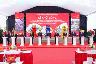 Hải Phòng: Hơn nghìn tỷ mở đường đến Khu đô thị, công nghiệp và dịch vụ VSIP