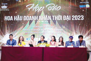 Hoa hậu Ngọc Hân làm giám khảo cuộc thi Hoa hậu Doanh nhân thời đại 2023