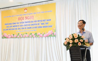 An Giang: Học tập và làm theo Bác Hồ, bác Tôn về chăm lo đời sống nhân dân