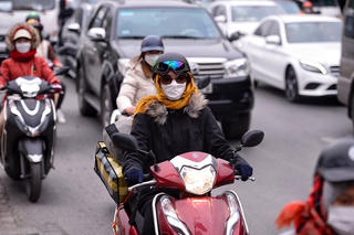 Ngày 21/10, không khí lạnh tràn về miền Bắc, nhiệt độ giảm sâu