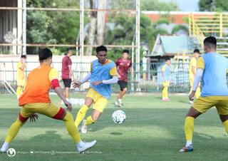 ĐT U23 Việt Nam tích cực tập luyện tại Rayong