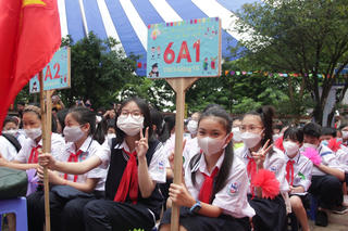 Năm học 2023-2024, học sinh vào các lớp đầu cấp của Hà Nội tăng mạnh