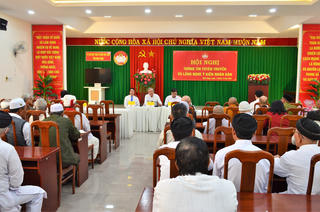 Ninh Thuận: Hội nghị thông tin tuyên truyền và lắng nghe ý kiến Nhân dân
