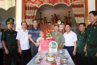 Quảng Trị: Thăm hỏi, tri ân chiến sĩ tham gia chiến dịch Điện Biên Phủ