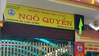 Hải Phòng: Đề nghị mức án 4 đến dưới 5 năm tù cho nguyên Hiệu trưởng Trường THCS Ngô Quyền