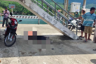 Phát hiện thi thể nam thanh niên tại đập tràn hồ Thuỷ Yên