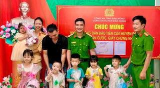 Đắk Nông thực hiện chính sách cấp căn cước cho công dân dưới 14 tuổi
