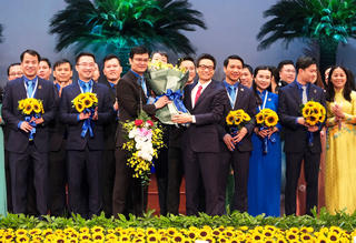 Ông Bùi Quang Huy tái đắc cử Bí thư thứ nhất Trung ương Đoàn TNCS Hồ Chí Minh