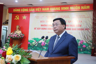 Xây dựng văn hóa trong Đảng giúp cán bộ đảng viên tự hoàn thiện mình
