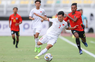 Thắng Timor Leste 4-0, U20 Việt Nam rộng cửa đi tiếp