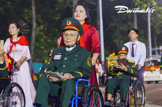 Niềm tự hào của các cựu chiến binh trên Quảng trường Ba Đình trong ngày đại lễ 2/9