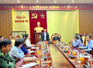 Phó Chủ tịch Quốc hội Trần Quang Phương thăm và chúc Tết tại Quảng Trị