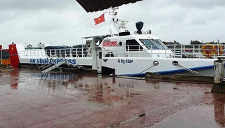 Biển động mạnh, tạm dừng hoạt động tuyến Sa Kỳ - Lý Sơn từ ngày 13/11