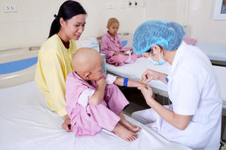 Hợp lực hỗ trợ cao nhất cho trẻ em mắc ung thư